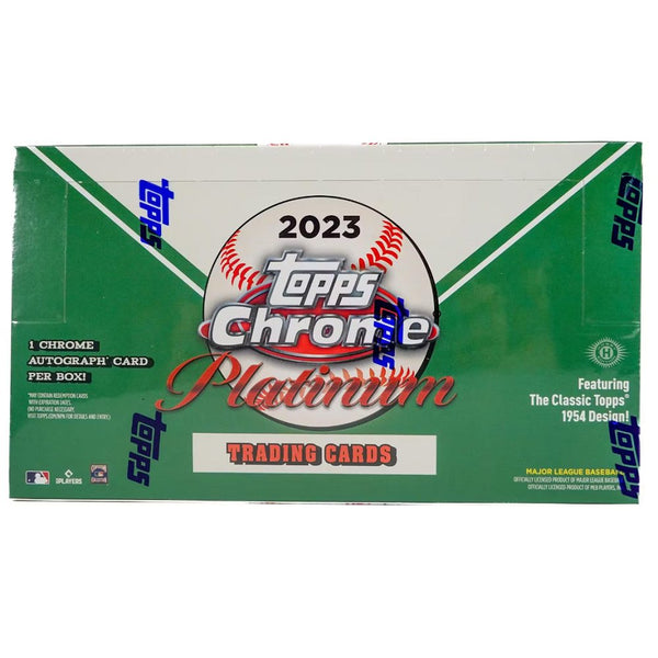 最終価格Topps 2023 Chrome ベースボールカード NPB 2Box 2023-topps-chrome-platinum-