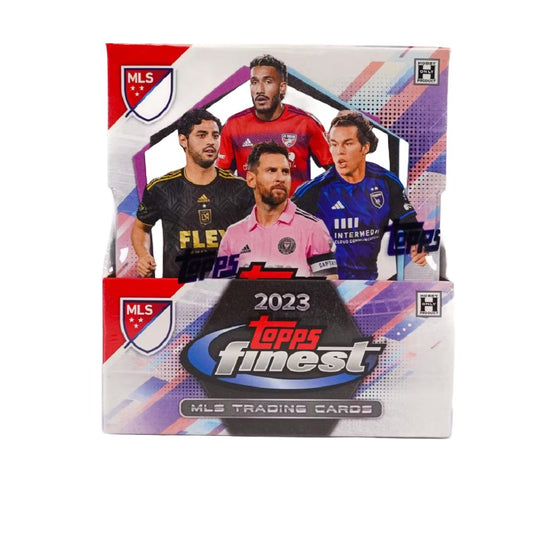 2023 Topps Finest MLS Major League Soccer Hobby Box - Collector Store LLC