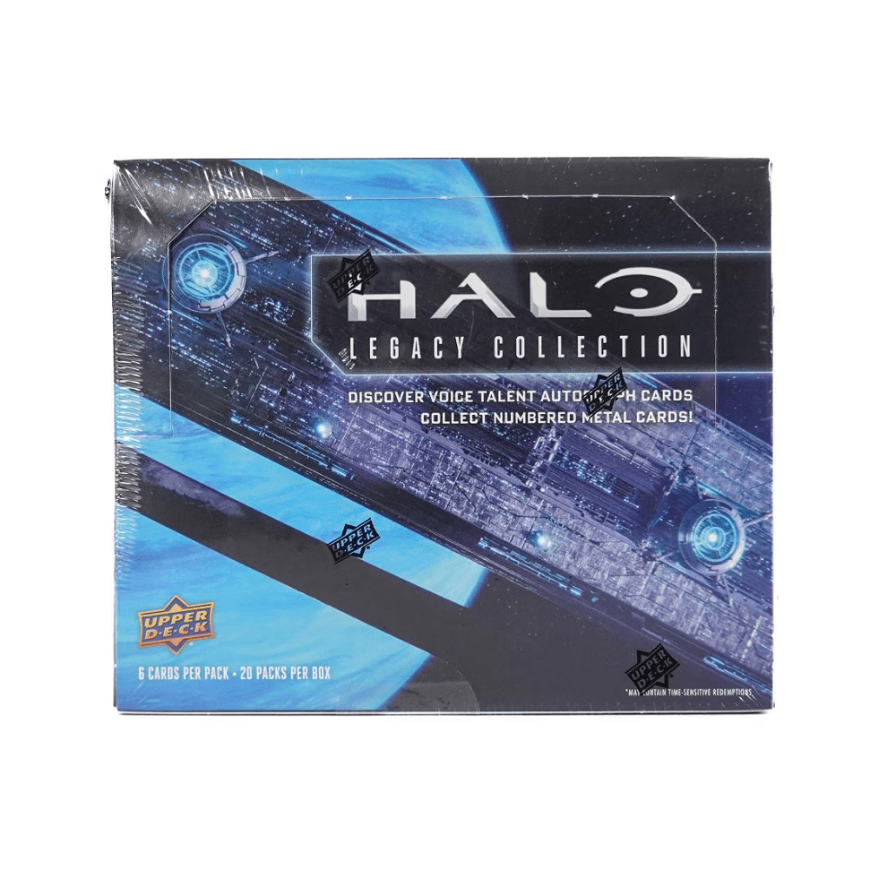 2023 Upper Deck Halo Legacy Collection Hobby Box *Contact Us To Order* - Collector Store LLC