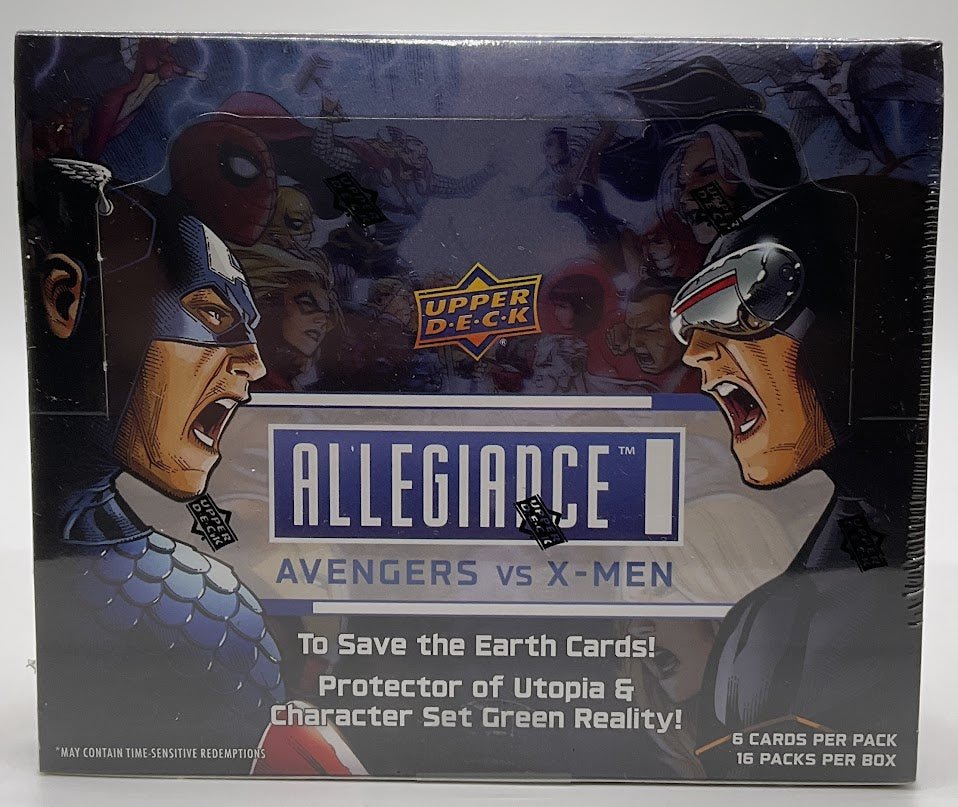 2023 Upper Deck Marvel: Allegiance Avengers vs X - Men Hobby Box - Collector Store LLC