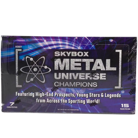 2023 Upper Deck Skybox Metal Universe Champions Hobby Box *Contact Us to Order* - Collector Store LLC