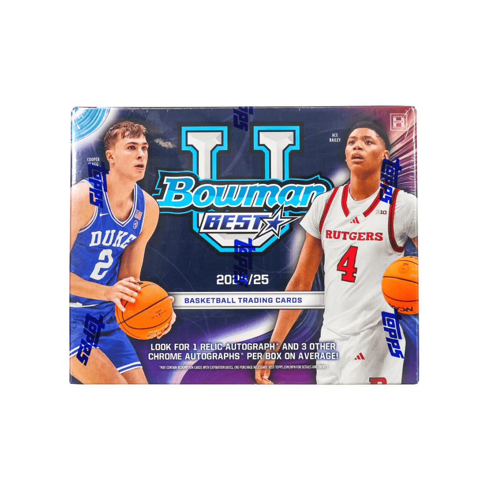 2024 - 25 Bowman University Best Basketball Hobby Box - Collector Store LLC