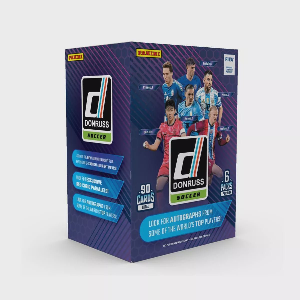 2024 - 25 Panini Donruss Soccer Blaster Box (Red Cubic) - Collector Store LLC