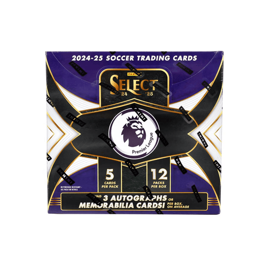 2024 - 25 Panini Select EPL Premier League Soccer Hobby Box - Collector Store LLC