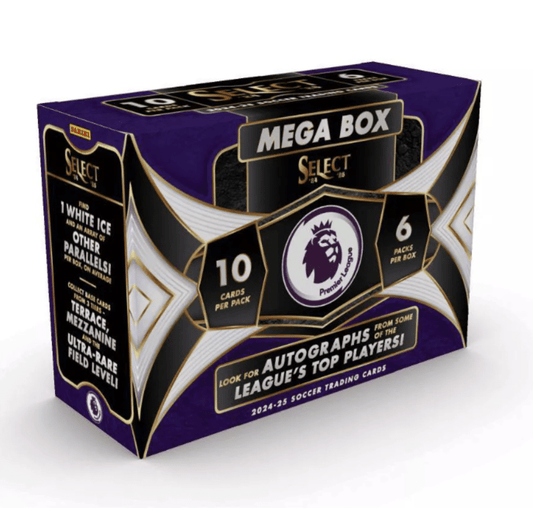 2024 - 25 Panini Select Premier League Soccer Hobby Mega Box - Collector Store LLC