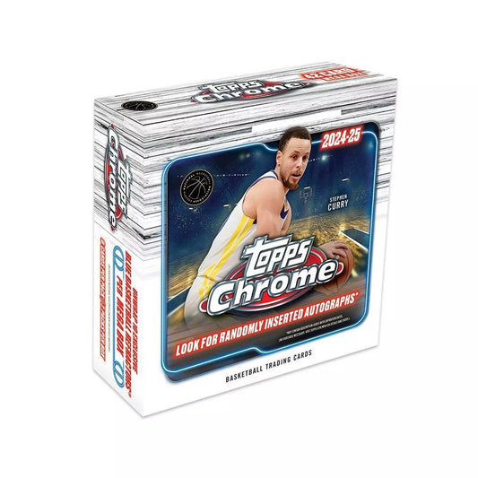 2024 - 25 Topps Chrome Basketball Mega Box - Collector Store LLC