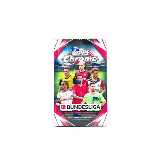 2024 - 25 Topps Chrome Bundesliga Soccer Hobby Box - Collector Store LLC