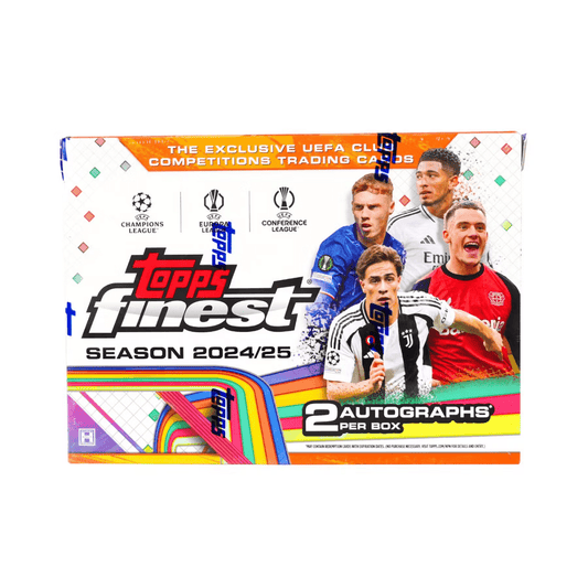 2024 - 25 Topps Finest UEFA Club Champions Soccer Hobby Box - Collector Store LLC