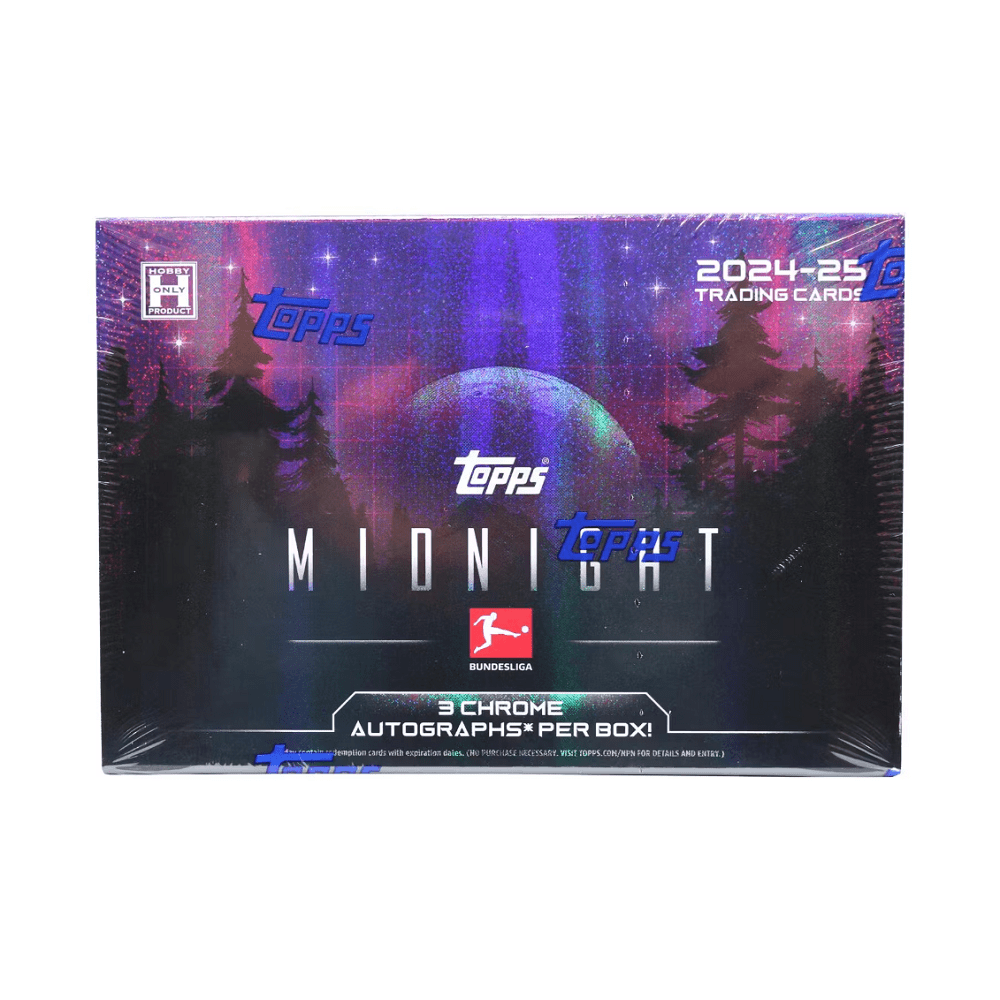 2024 - 25 Topps Midnight Bundesliga Soccer Hobby Box - Collector Store LLC
