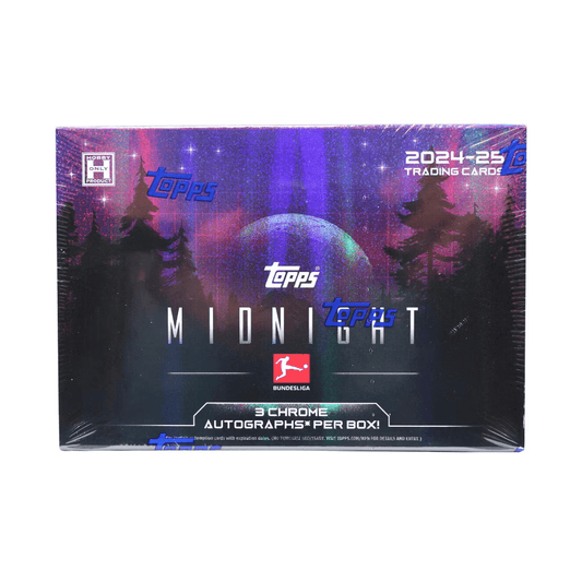 2024 - 25 Topps Midnight Bundesliga Soccer Hobby Box - Collector Store LLC