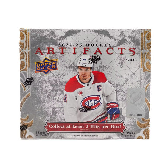 2024 - 25 Upper Deck Artifacts Hockey Hobby Box *Contact Us To Order* - Collector Store LLC