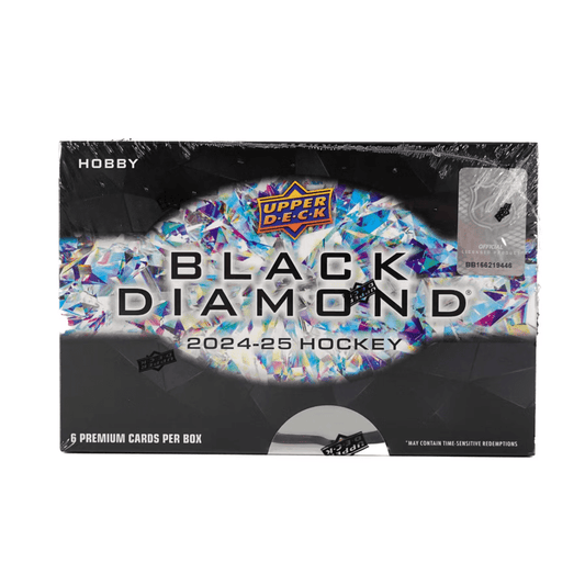 2024 - 25 Upper Deck Black Diamond Hockey Hobby Box *Contact Us To Order* - Collector Store LLC