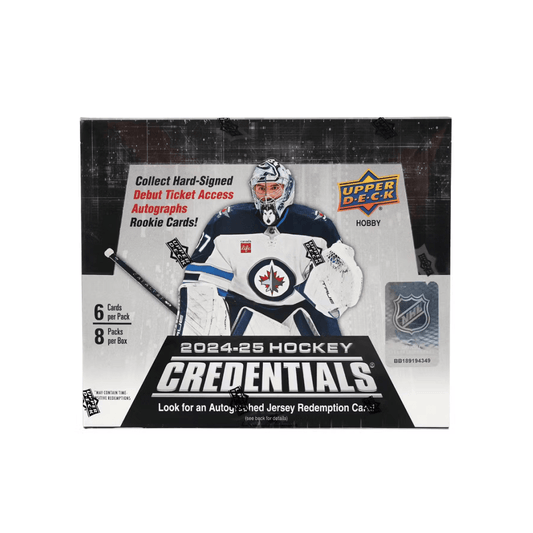 2024 - 25 Upper Deck Credentials Hockey Hobby Box *Contact Us To Order* - Collector Store LLC