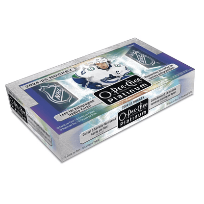 2024 - 25 Upper Deck O - Pee - Chee Platinum Hockey Hobby Box *Contact Us To Order* - Collector Store LLC
