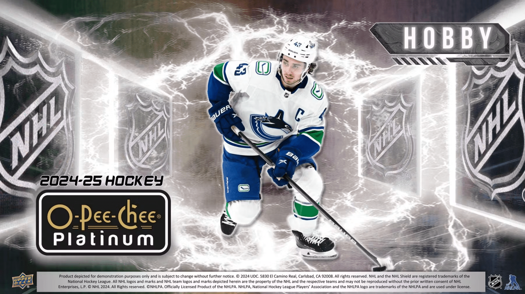 2024 - 25 Upper Deck O - Pee - Chee Platinum Hockey Hobby Box *Contact Us To Order* - Collector Store LLC