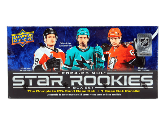 2024 - 25 Upper Deck Star Rookies Hockey Box Set - Collector Store LLC