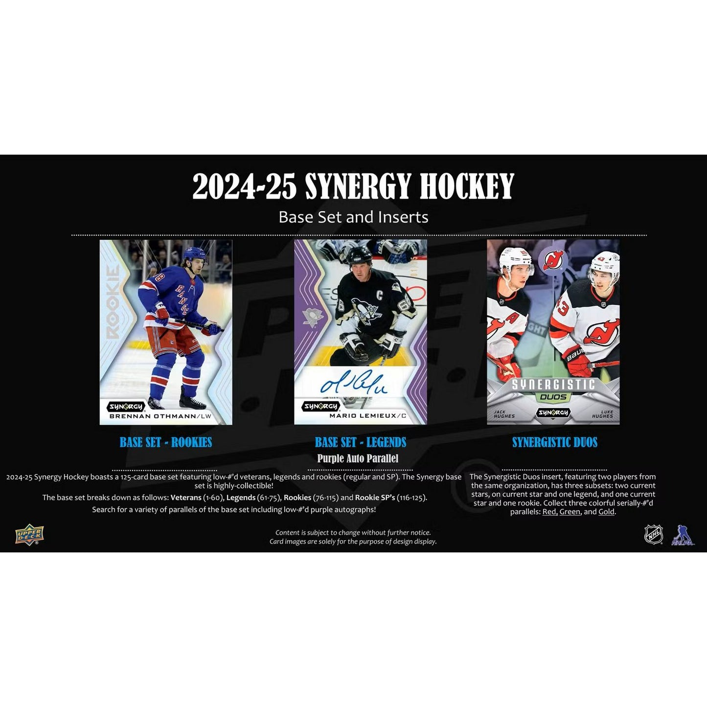 2024-25 Upper Deck Synergy Hockey Hobby Box