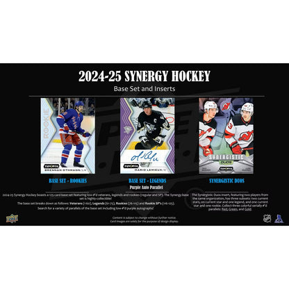 2024-25 Upper Deck Synergy Hockey Hobby Box
