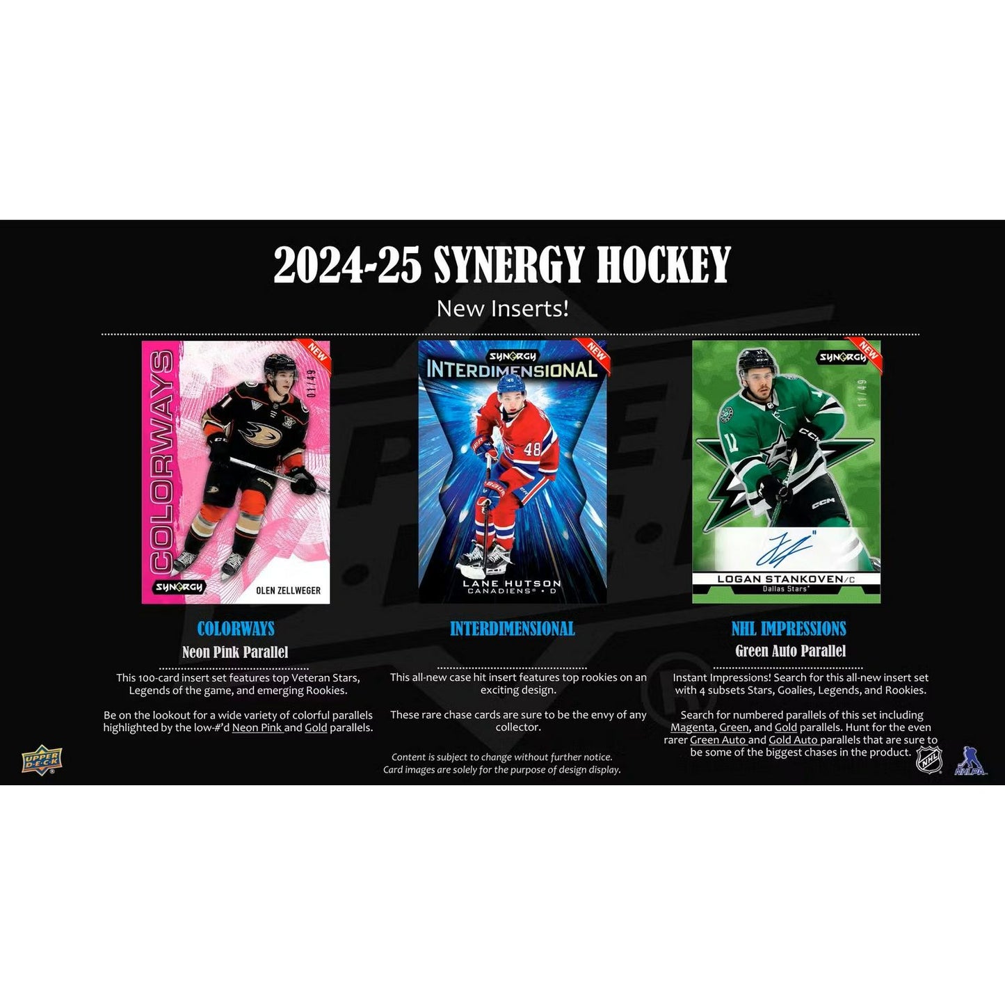 2024-25 Upper Deck Synergy Hockey Hobby Box