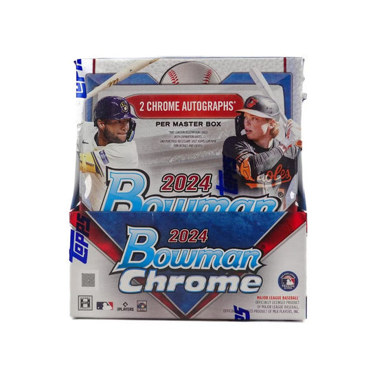 2024 Bowman Chrome Baseball Hobby Box - Collector Store LLC