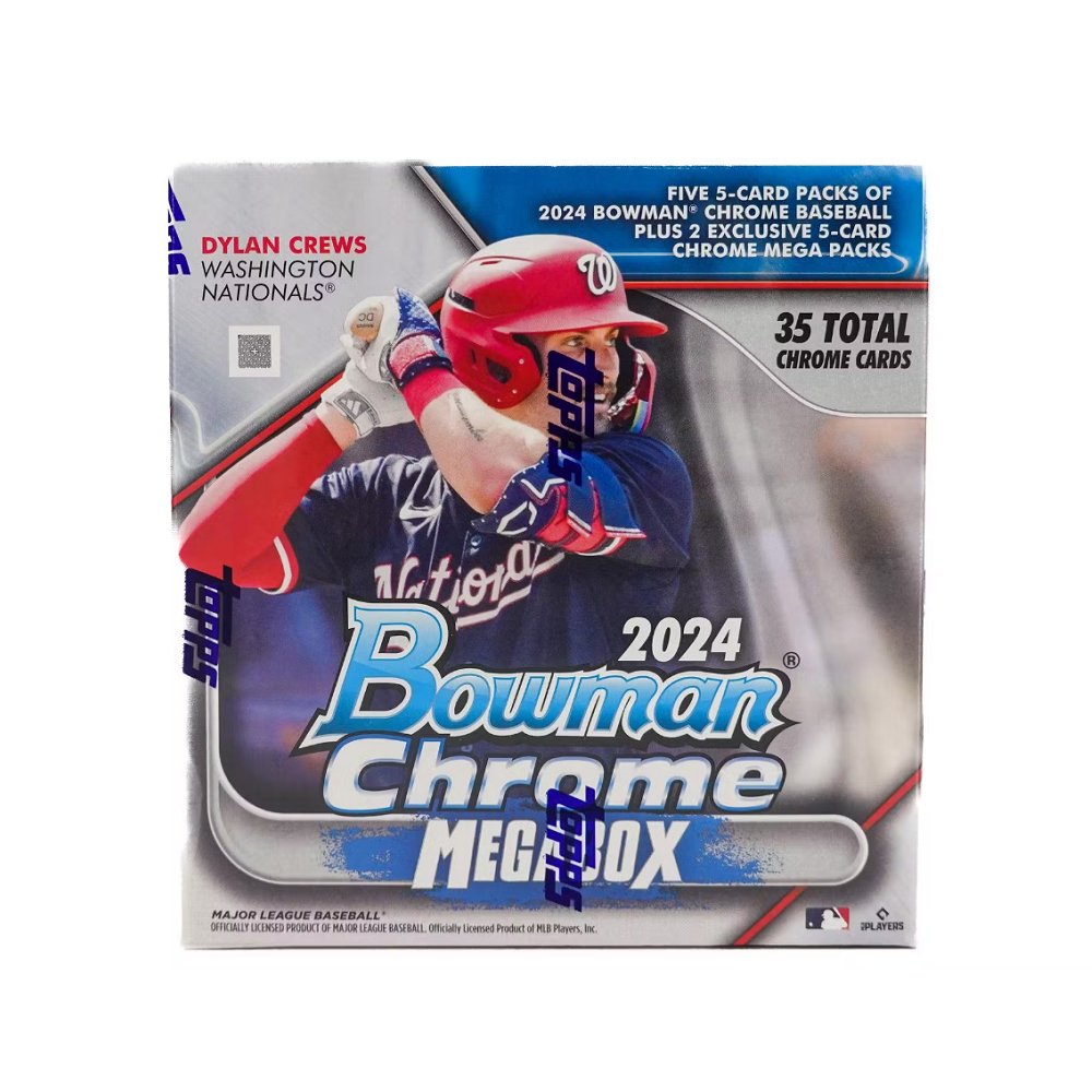 2024 Bowman Chrome Baseball Mega Box - Collector Store LLC