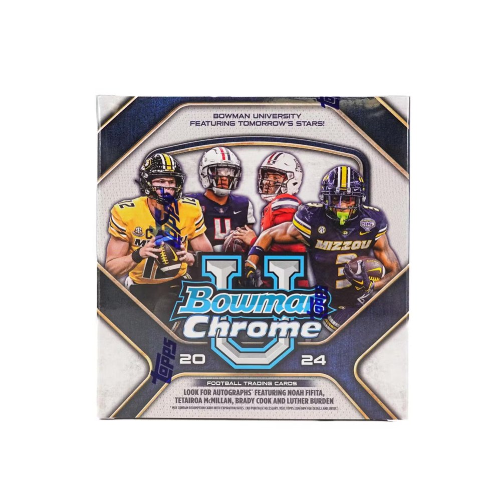 2024 Bowman Chrome University Football Monster (Mega) Box - Collector Store LLC