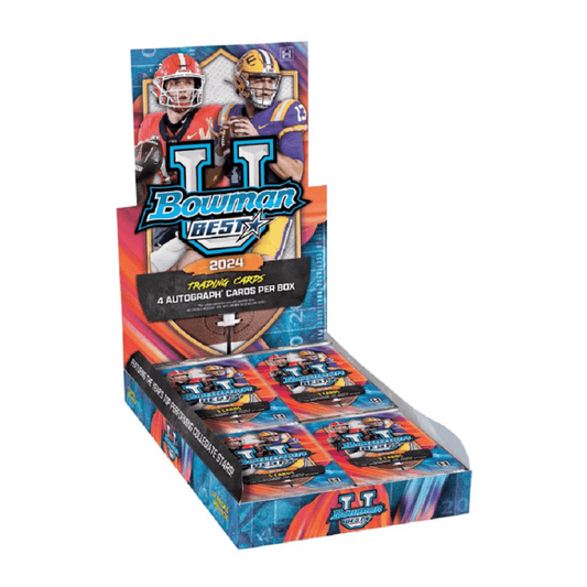 2024 Bowman University Best Football Hobby Box - Collector Store LLC