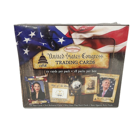 2024 Fascinating Cards United States Congress Box - Collector Store LLC