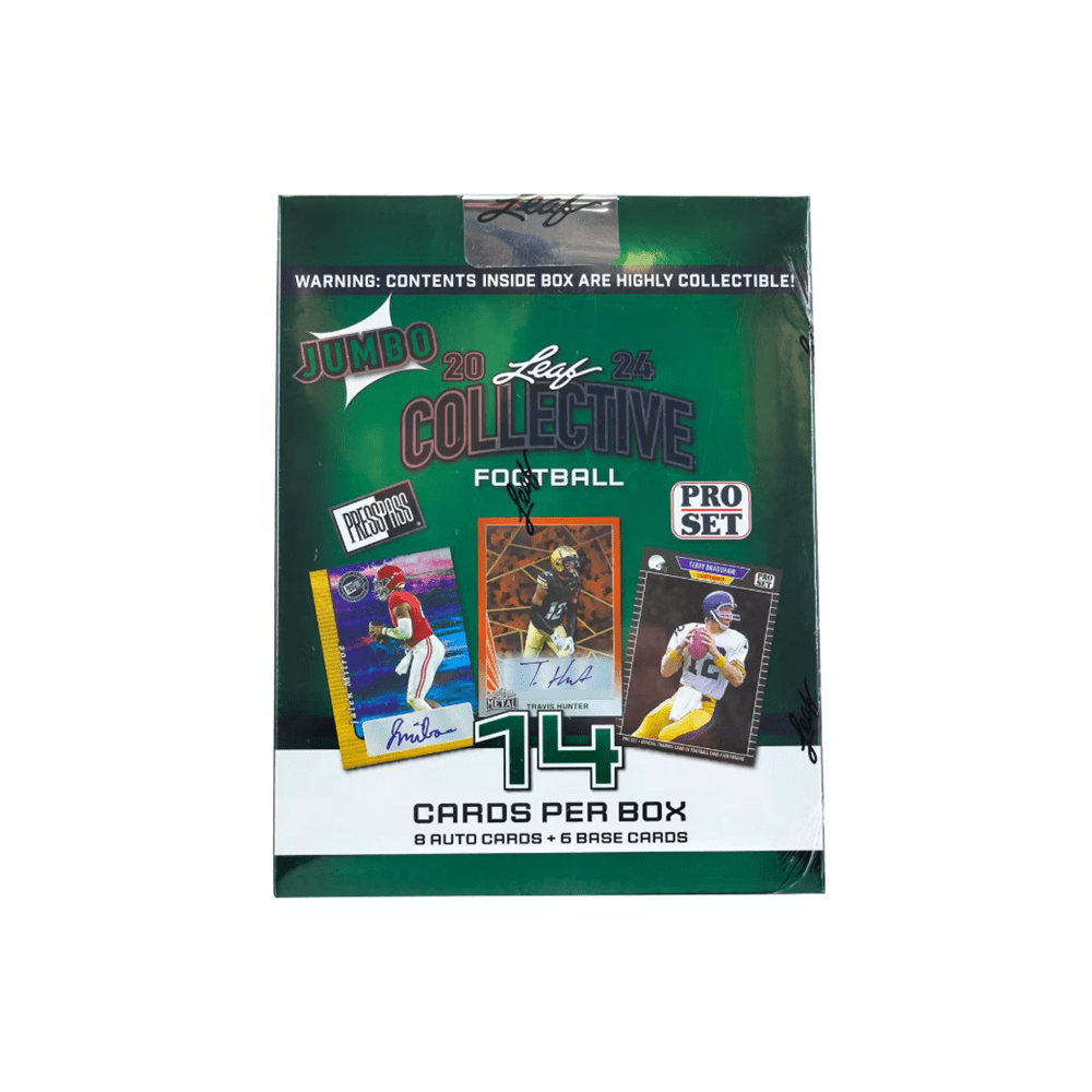 2024 Leaf Collective Football Jumbo Box - Collector Store LLC