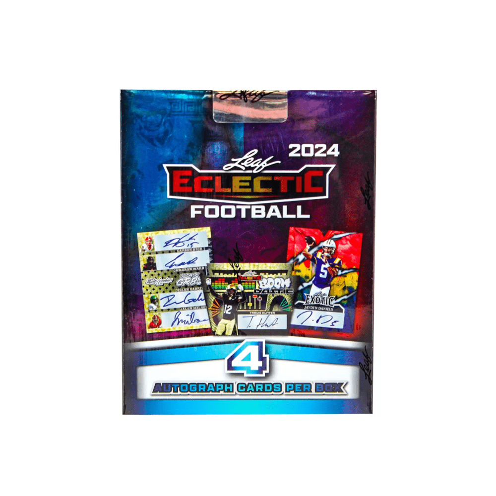 2024 Leaf Eclectic Football Hobby Box - Collector Store LLC
