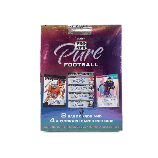 2024 Leaf Pro Set Pure Football Hobby Box - Collector Store LLC