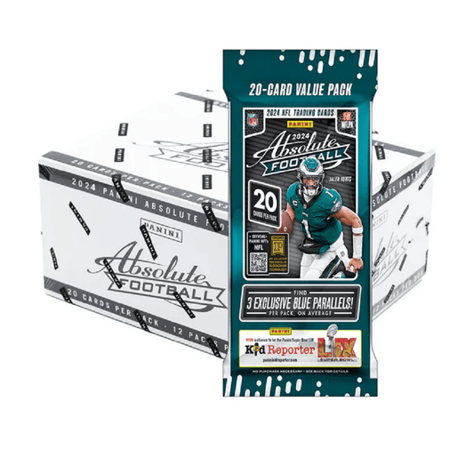 2024 Panini Absolute Football Fat Pack Display Box - Collector Store LLC