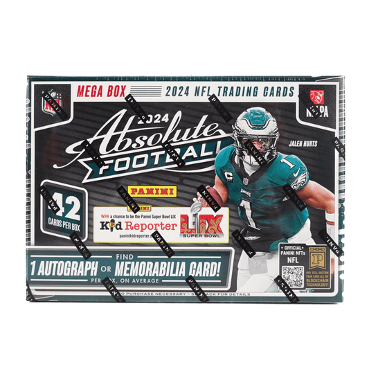 2024 Panini Absolute Football Hobby Mega Box - Collector Store LLC