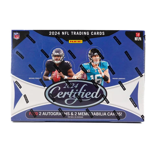 2024 Panini Certified Football Hobby Box - Collector Store LLC