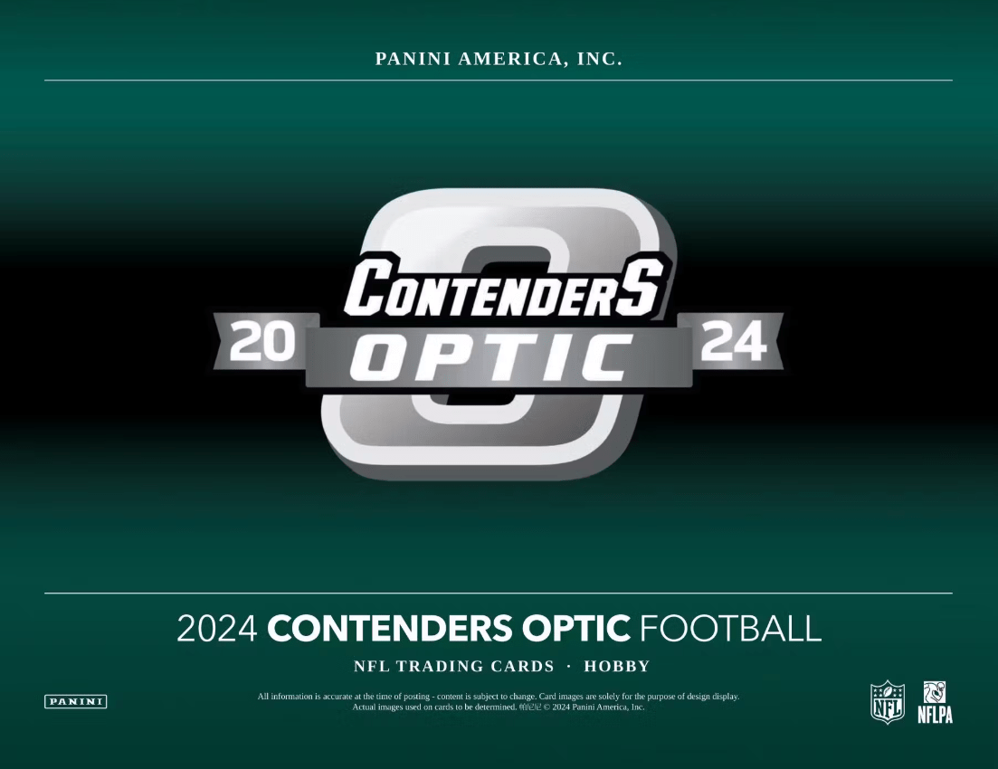 2024 Panini Contenders Optic Football Hobby Box - Collector Store LLC