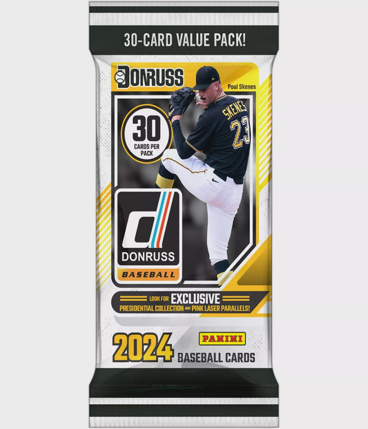 2024 Panini Donruss Baseball Fat Pack - Collector Store LLC