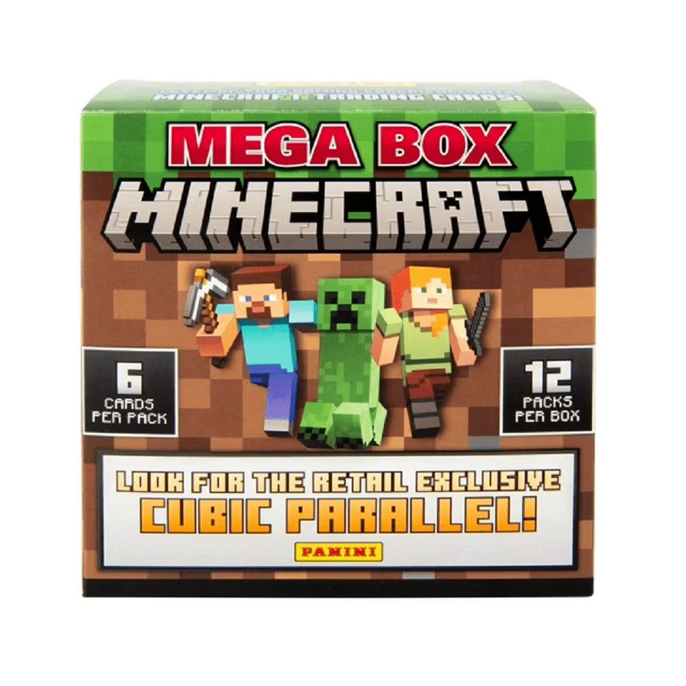 2024 Panini Minecraft Mega Box (Cubic Parallels) - Collector Store LLC