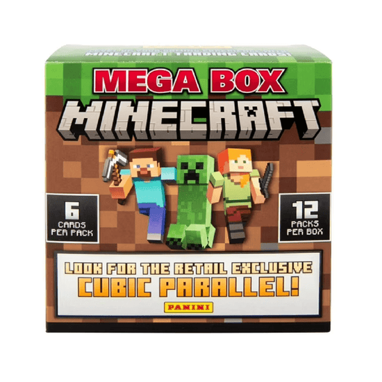 2024 Panini Minecraft Mega Box (Cubic Parallels) | Collector Store LLC