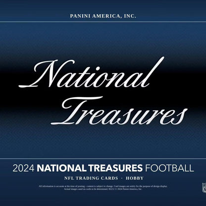 2024 Panini National Treasures Football 4-Box Hobby Case