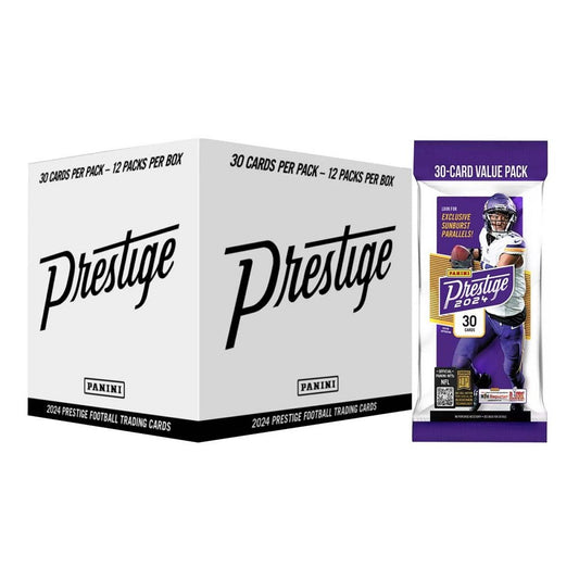 2024 Panini Prestige Football Fat Pack Box - Collector Store LLC