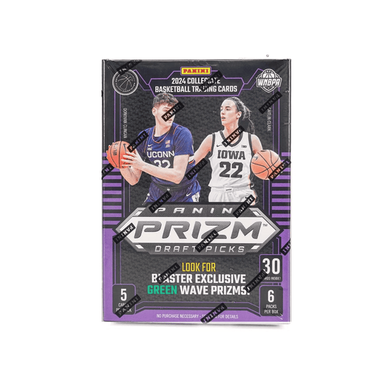 2024 Panini Prizm Draft Picks Basketball Hobby Blaster Box (Green Wave) - Collector Store LLC