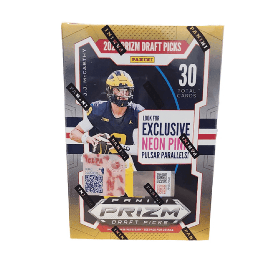 2024 Panini Prizm Draft Picks Football Hobby Blaster (Neon Pink Pulsar Parallels) - Collector Store LLC