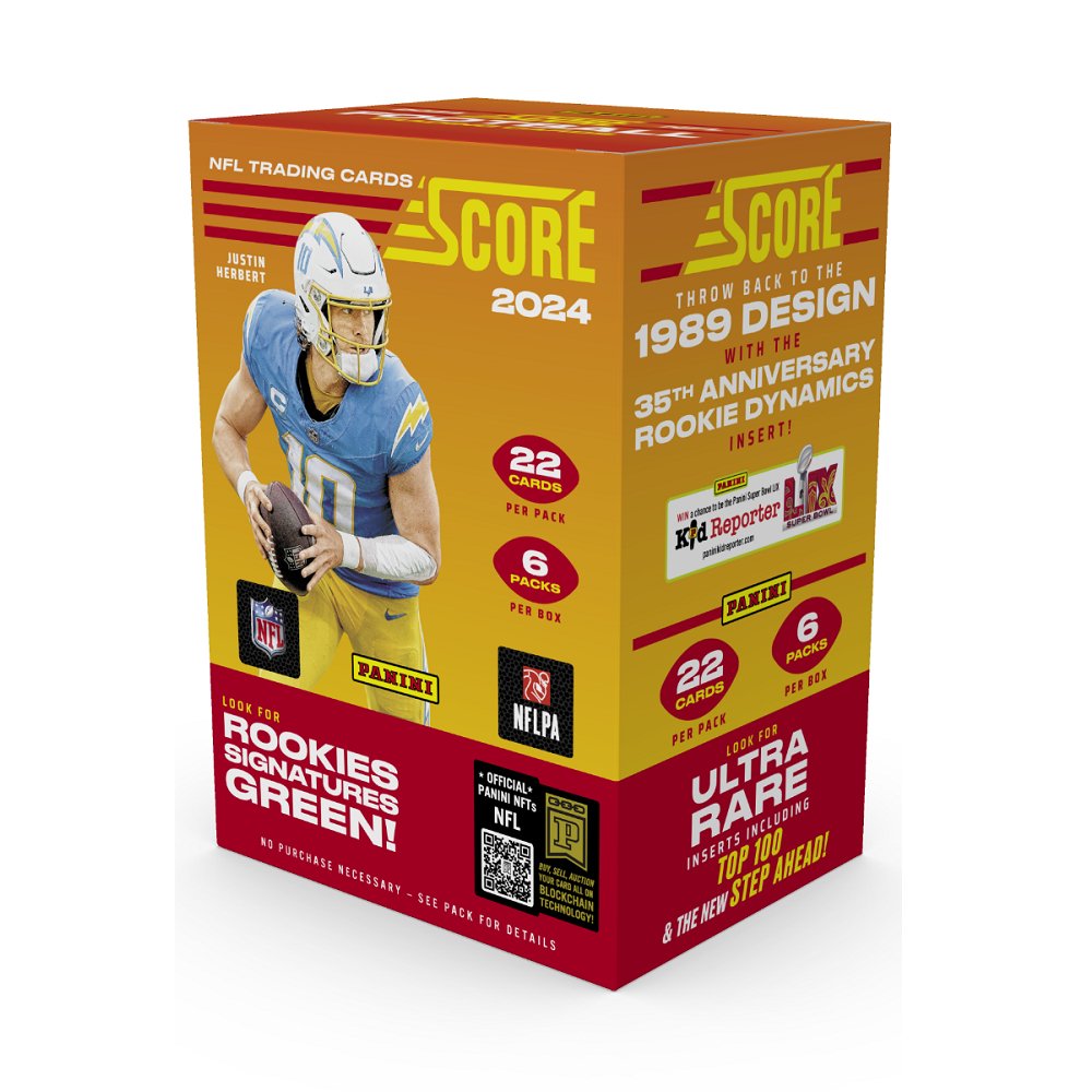 2024 Panini Score Football Hobby Blaster Box - Collector Store LLC