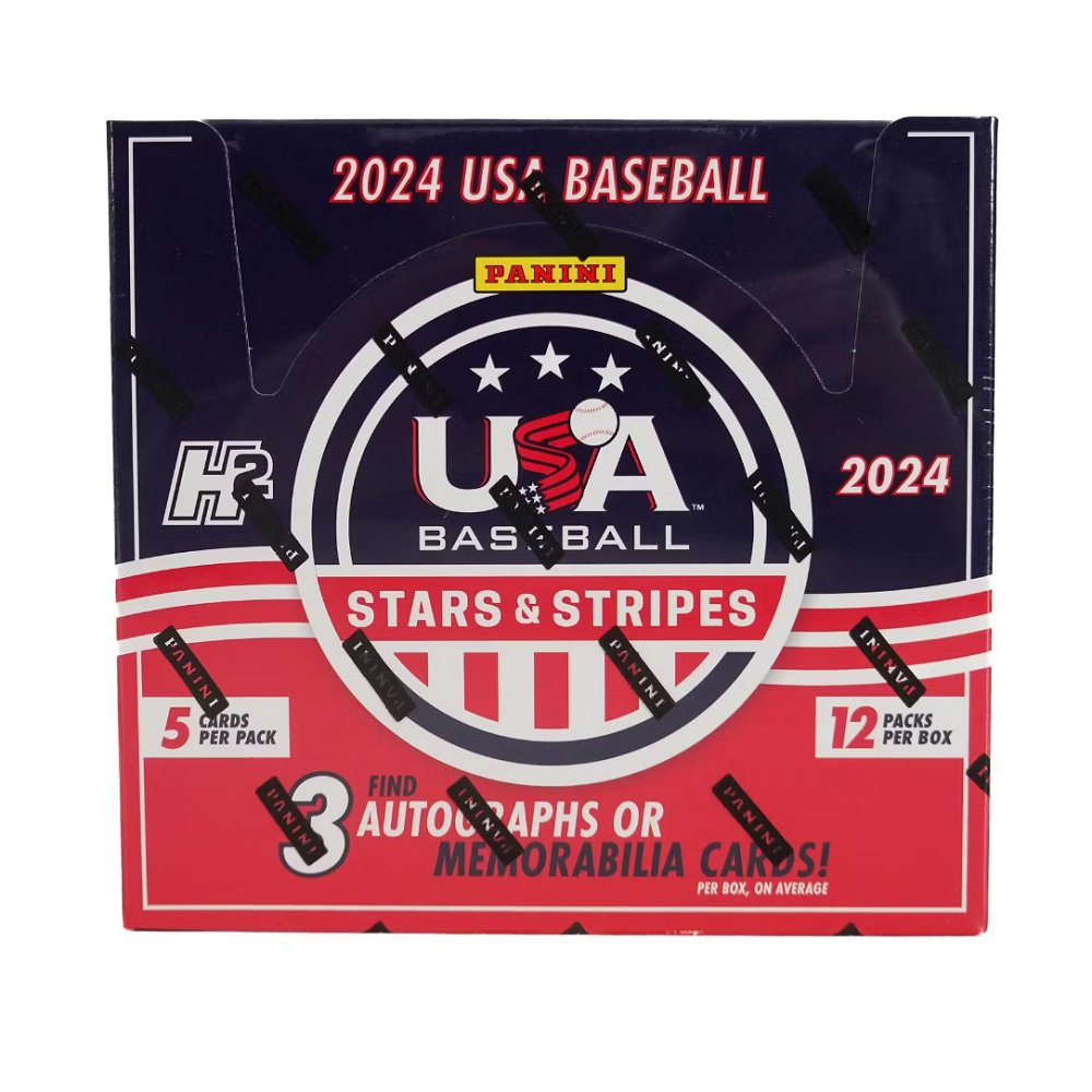 2024 Panini USA Stars & Stripes Baseball H2 Box - Collector Store LLC