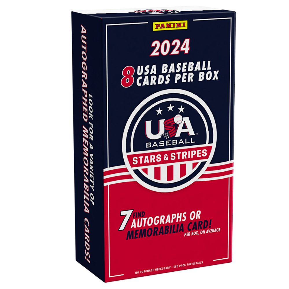 2024 Panini USA Stars & Stripes Baseball Hobby Box - Collector Store LLC