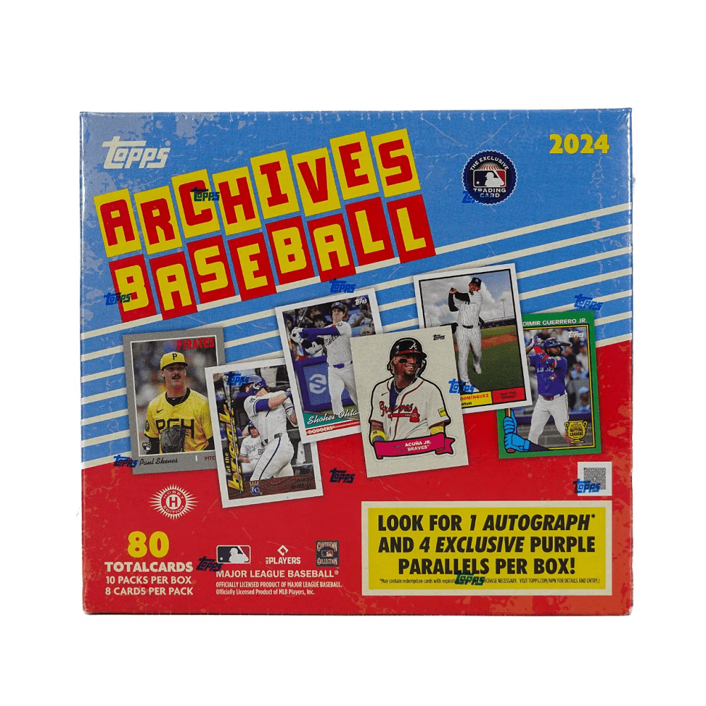 2024 Topps Archives Baseball Collector's Hobby Box - Collector Store LLC