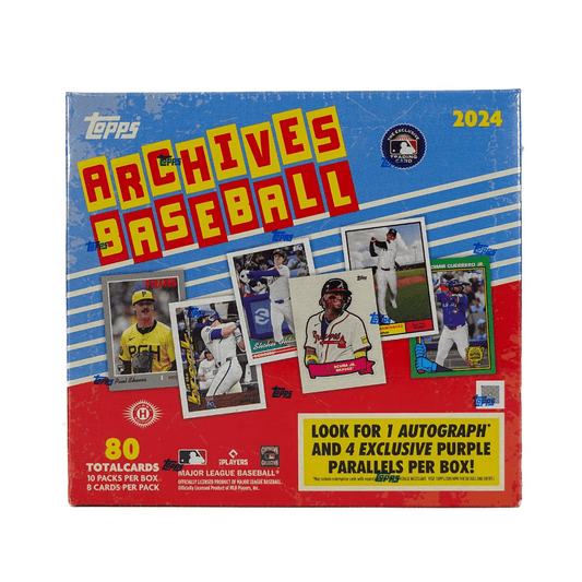 2024 Topps Archives Baseball Collector's Hobby Box - Collector Store LLC