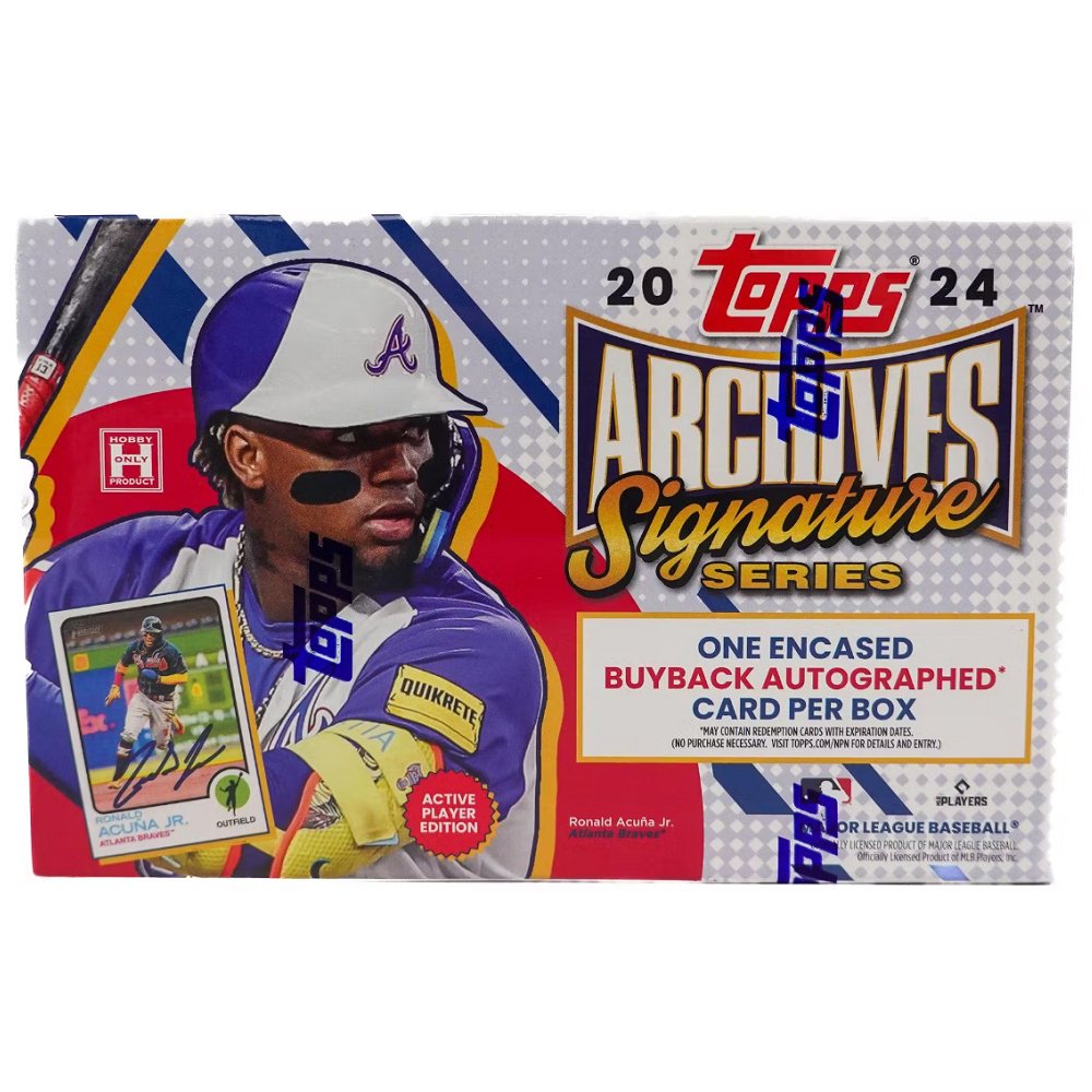 2024 Topps Archives Signature Series Baseball Hobby Box - Collector Store LLC