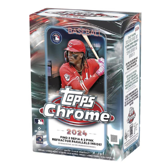 2024 Topps Chrome Baseball Blaster Box - Collector Store LLC