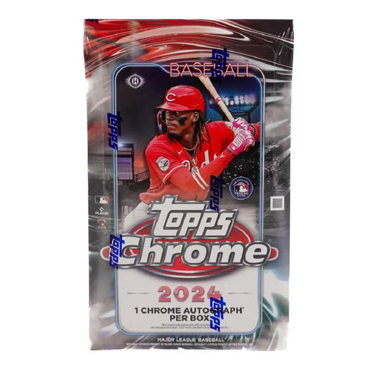 2024 Topps Chrome Baseball Hobby Box - Collector Store LLC